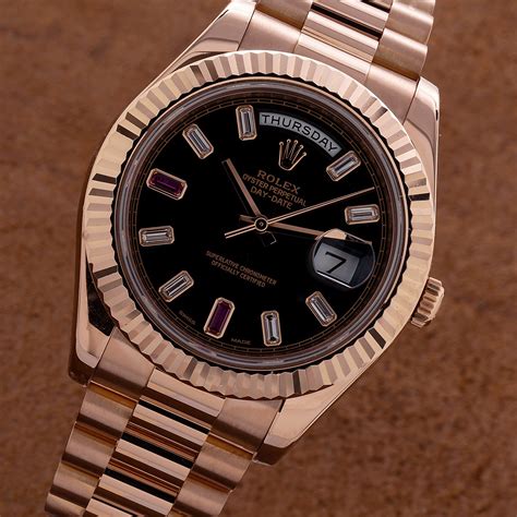 rolex rose gold presidential 41mm|rolex day date president 41mm.